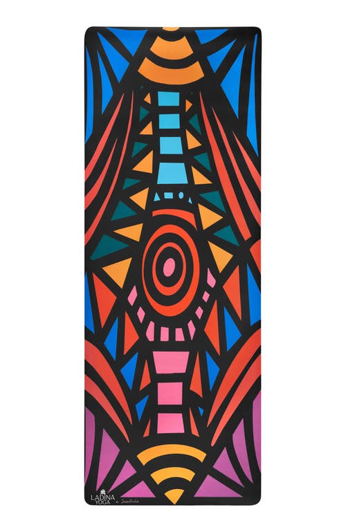 Zanatany Concepts Courbe D'Energy- Sustainable Yoga Mat in Multicolour  product