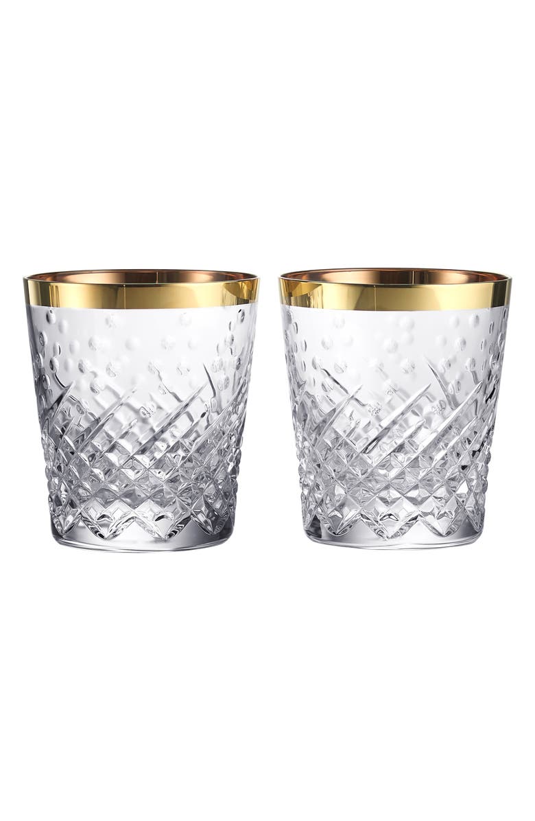 Waterford Celebrations Set of 2 Crystal Tumblers, Main, color, 