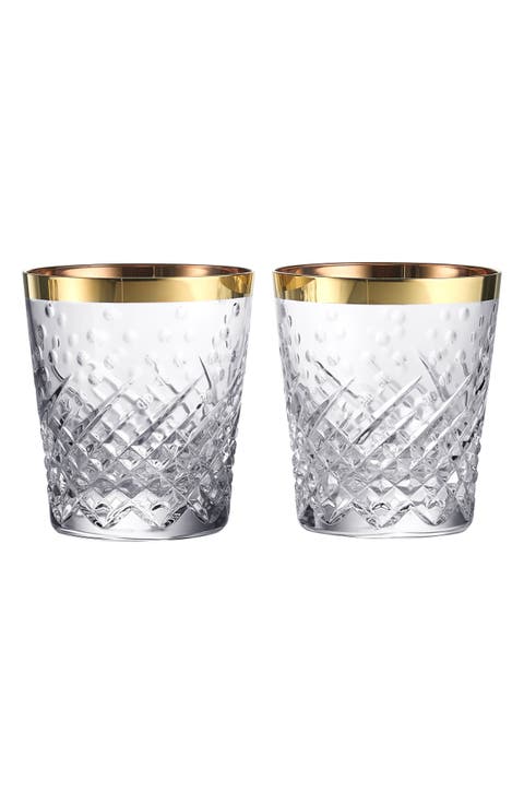 Celebrations Set of 2 Crystal Tumblers