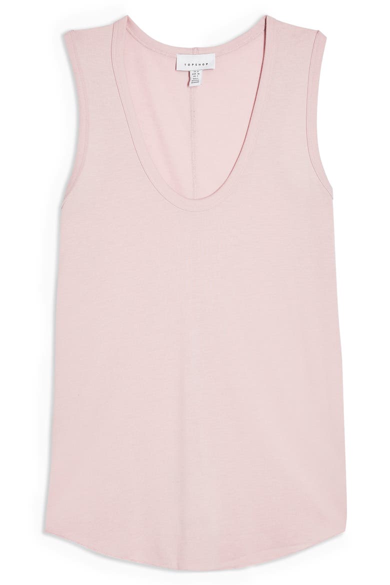 U-Neck Tank, Alternate, color, MAUVE