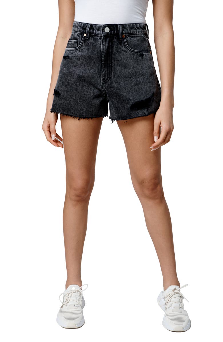 BLANKNYC Cutoff Denim Shorts, Main, color, 