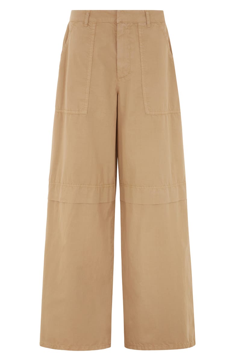 ALIGNE Aster Organic Cotton Pants, Alternate, color, Camel