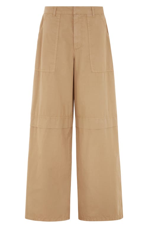 Aligne Aster Organic Cotton Pants In Brown