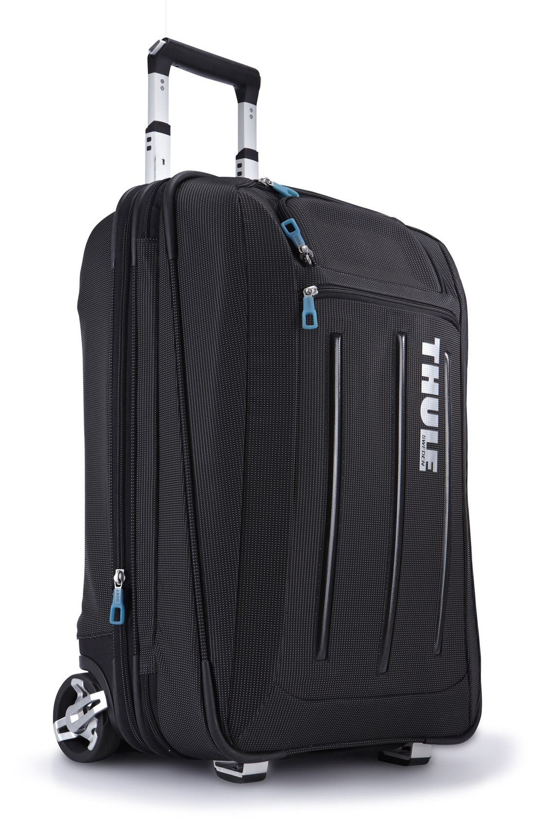 Thule Crossover Rolling 23-Inch Suitcase with Garment Bag, Main, color, 