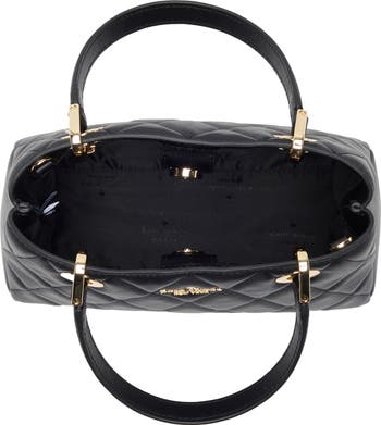 【Kate Spade】★バッグ★ Carey Quilted Leather Satchel New Kate Spade Carey Zip Top Crossbody Quilted Smooth