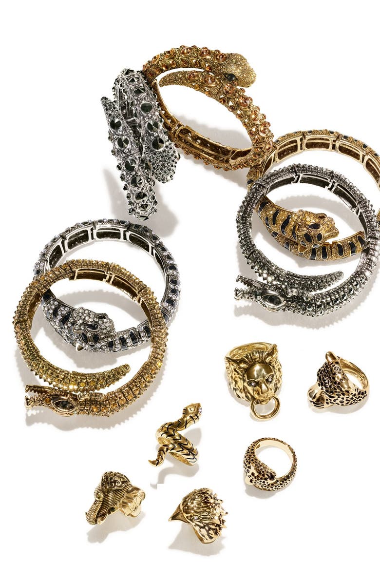 Tasha 'Critter' Coil Bracelet, Alternate, color, 