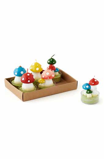 Set of 6 Mushroom Tealights