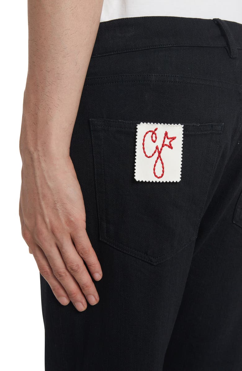 Golden Goose Stretch Cotton Skinny Jeans, Alternate, color,