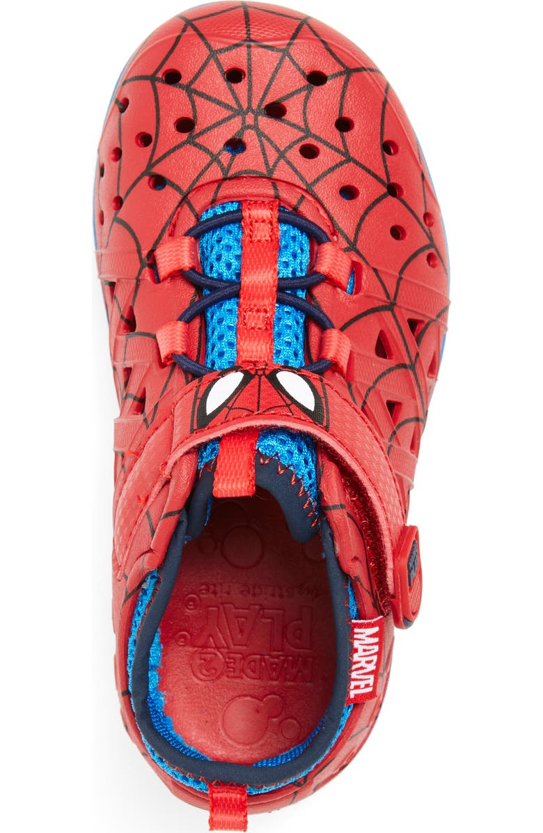 Stride Rite 'Made2Play<sup>®</sup> Phibian - Spiderman' Sneaker, Alternate, color,