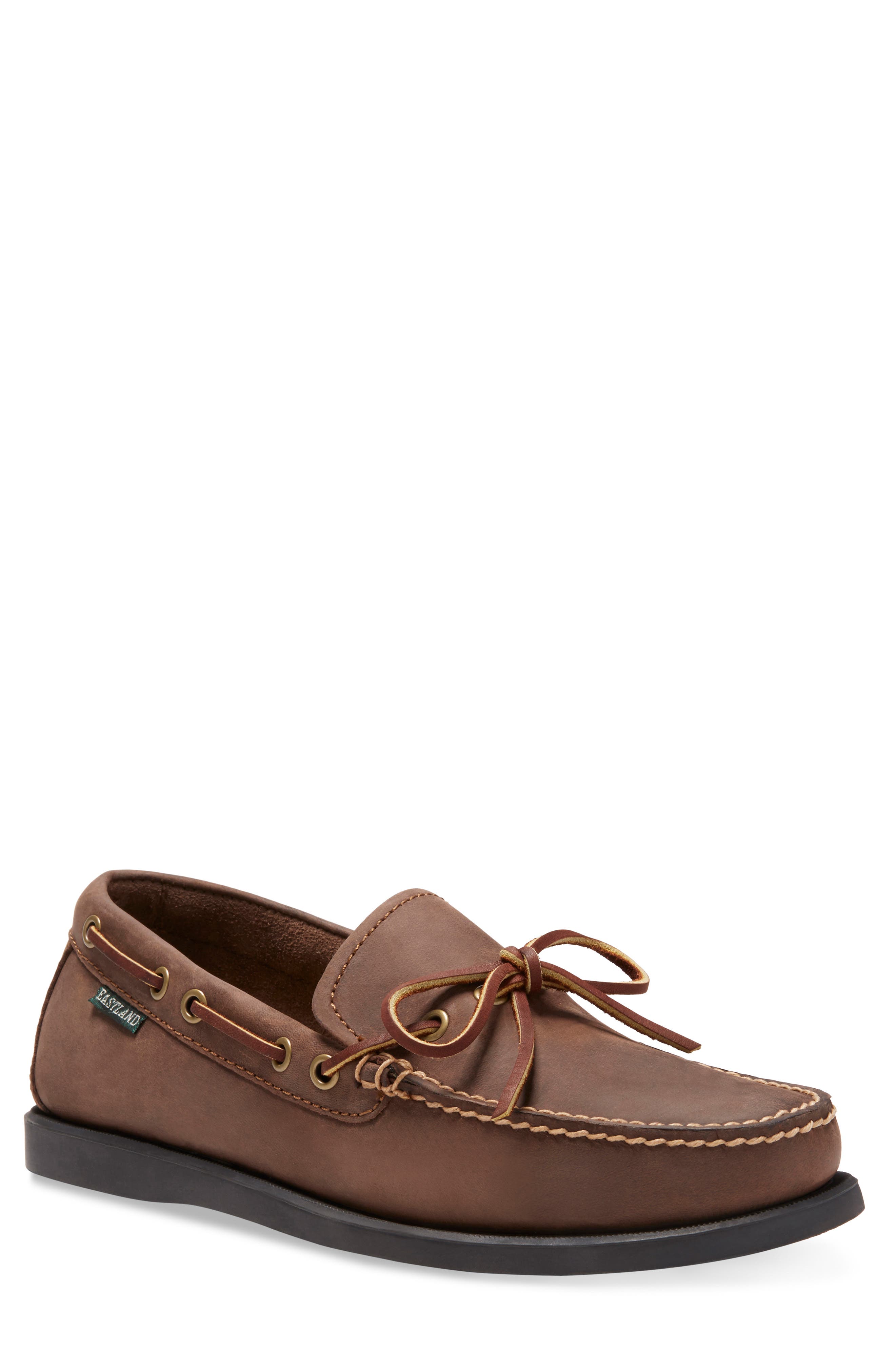 Eastland Yarmouth Topstitched Moc Toe Loafer, Main, color, 