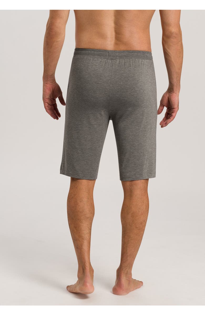 Hanro Casuals Soft Drawstring Shorts, Alternate, color, Stone Melange