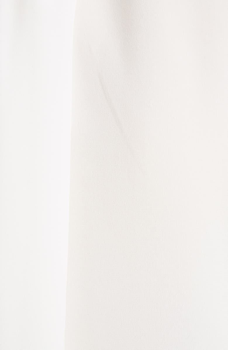 Chloé Ruffle Tie Neck Silk Blouse, Alternate, color, 