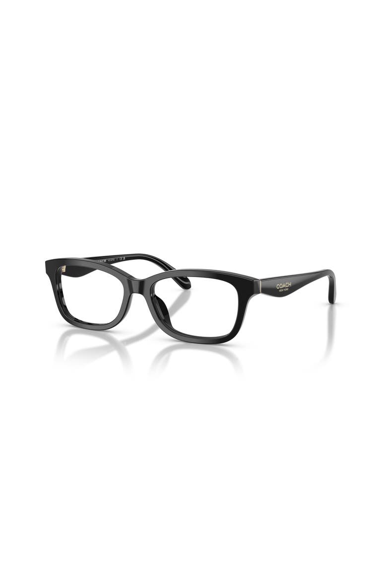 51mm Rectangle optical glasses, Main, color, Black
