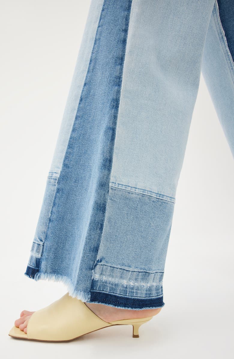 DL1961 x KSENIASCHNAIDER Hepburn Wide Leg Jeans, Alternate, color, 