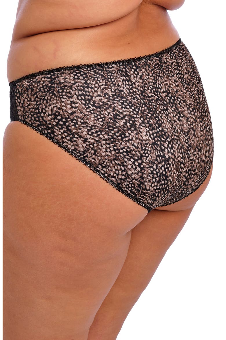 Morgan Full Figure Briefs, Alternate, color, EBONY