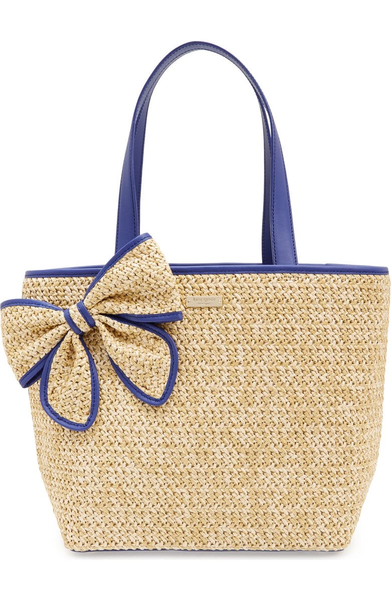 Kate Spade New York kate spade 'belle place' straw tote, Main, color,