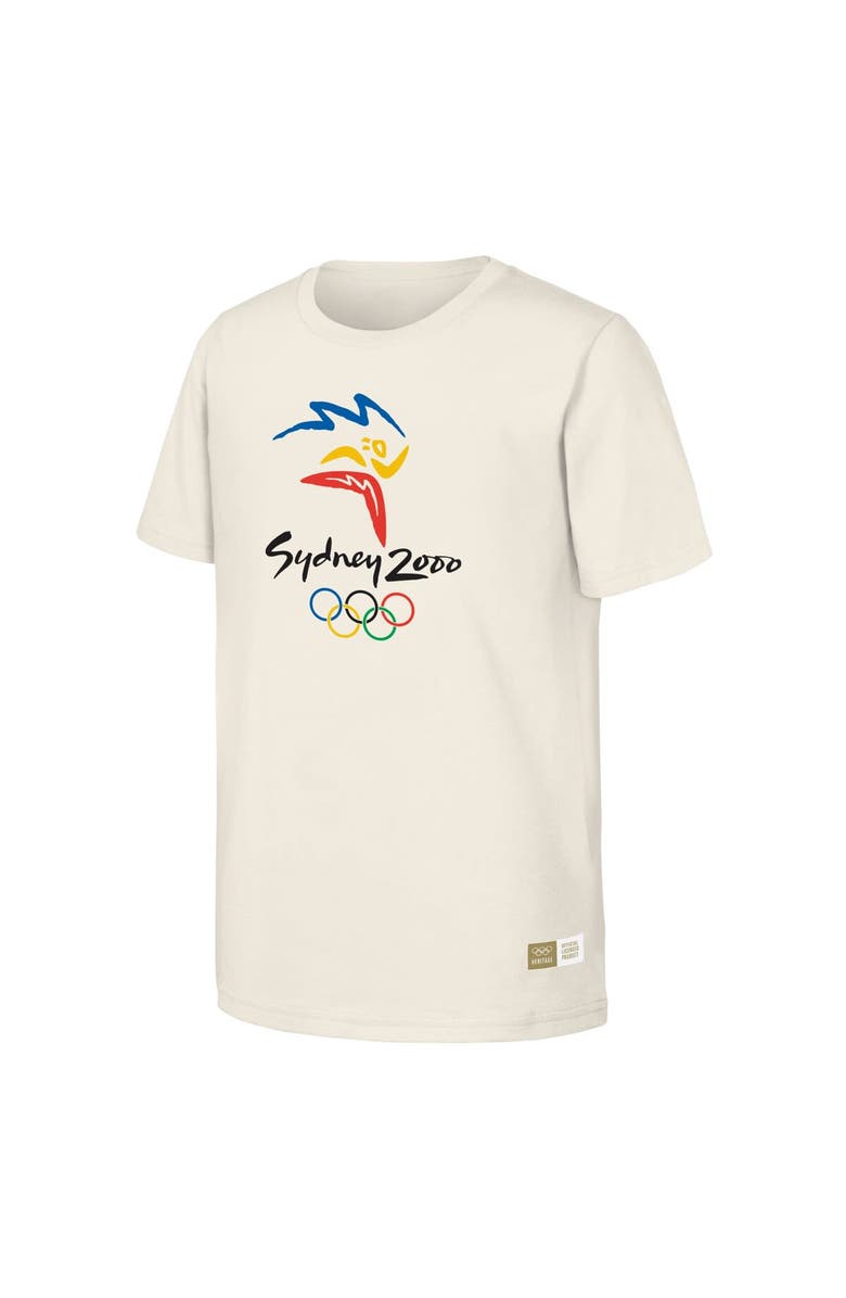 Outerstuff Men's  Natural 2000 Sydney Games Olympic Heritage T-Shirt, Alternate, color, Natural