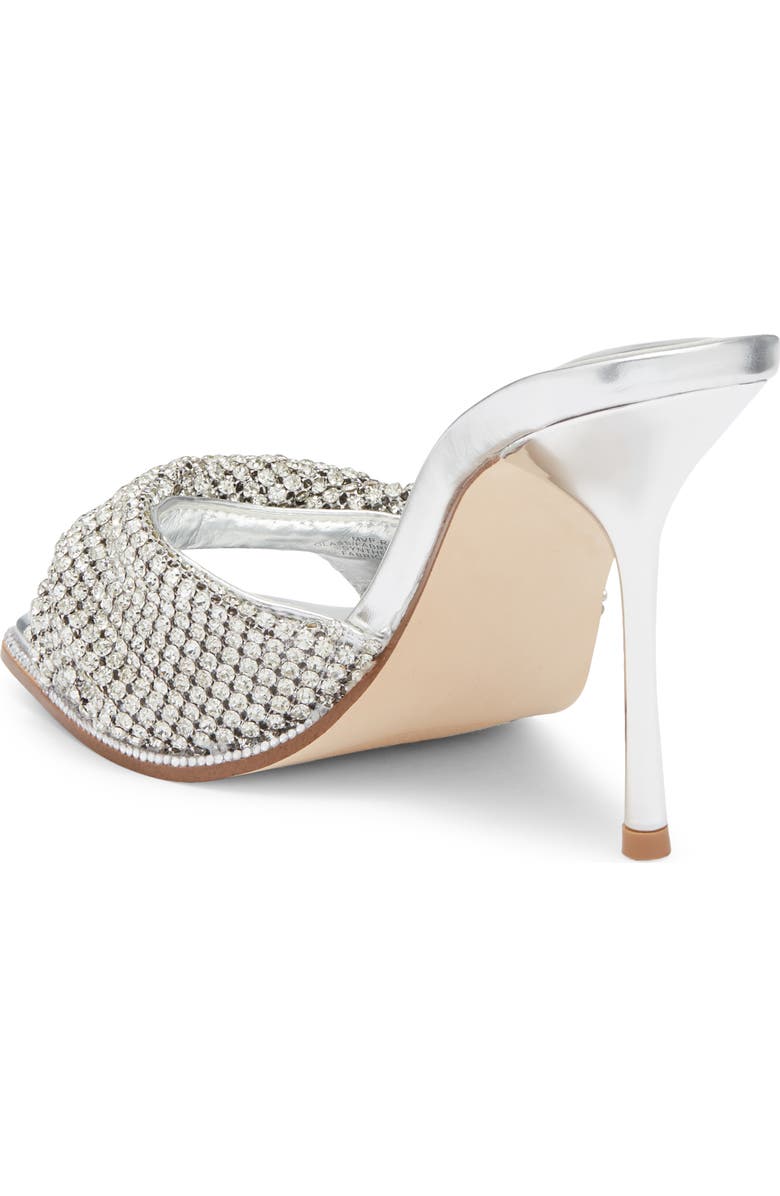 Steve Madden MVP Rhinestone Twist Stiletto Sandal, Alternate, color,