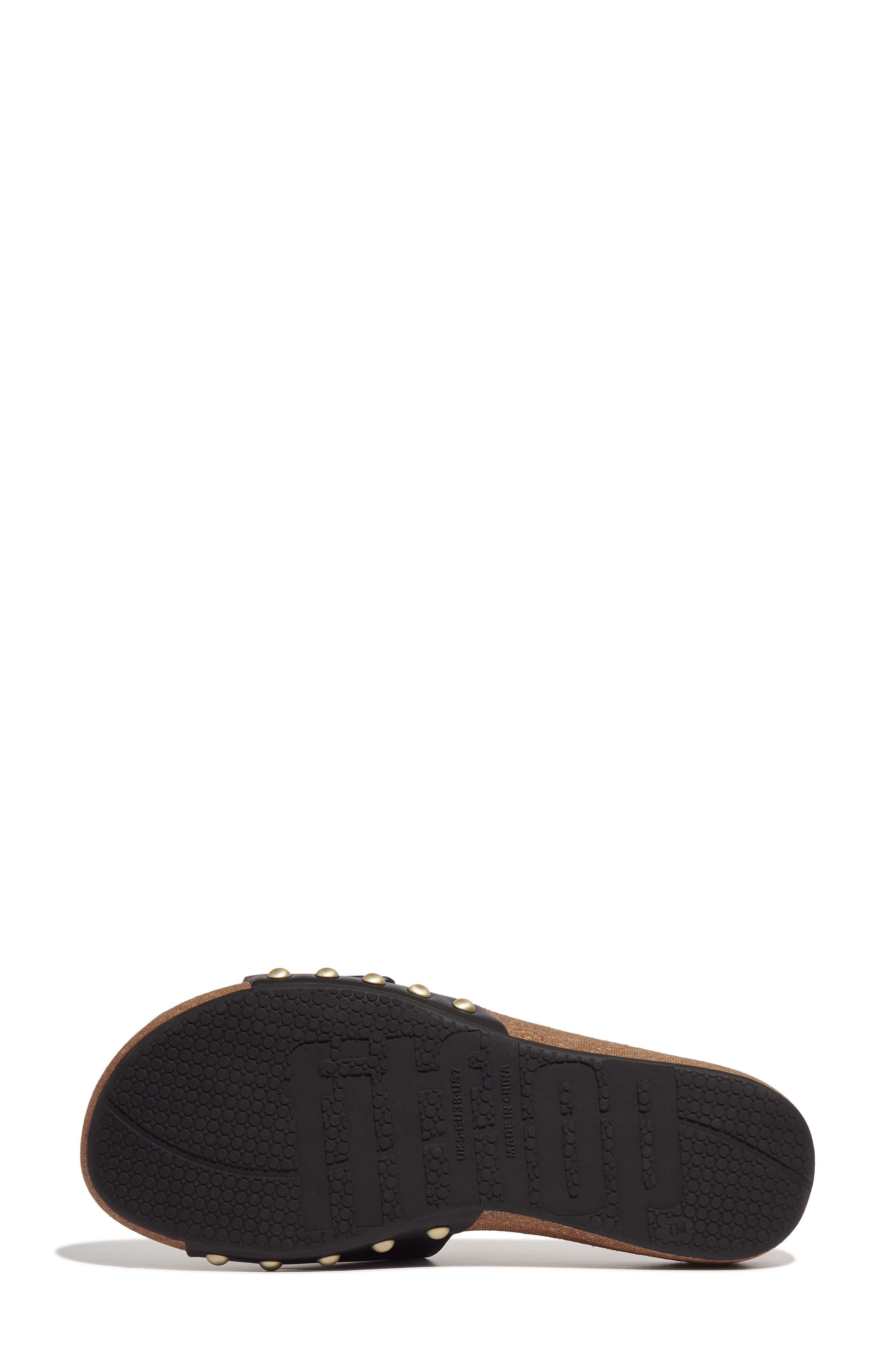 FitFlop iQushion Slide Sandal, Alternate, color, Black