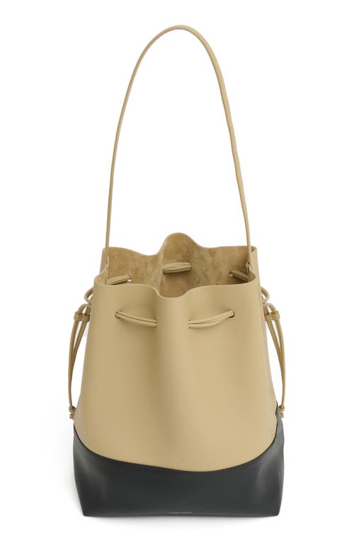 Mansur Gavriel Drawstring Cabas Bucket Bag In Multi