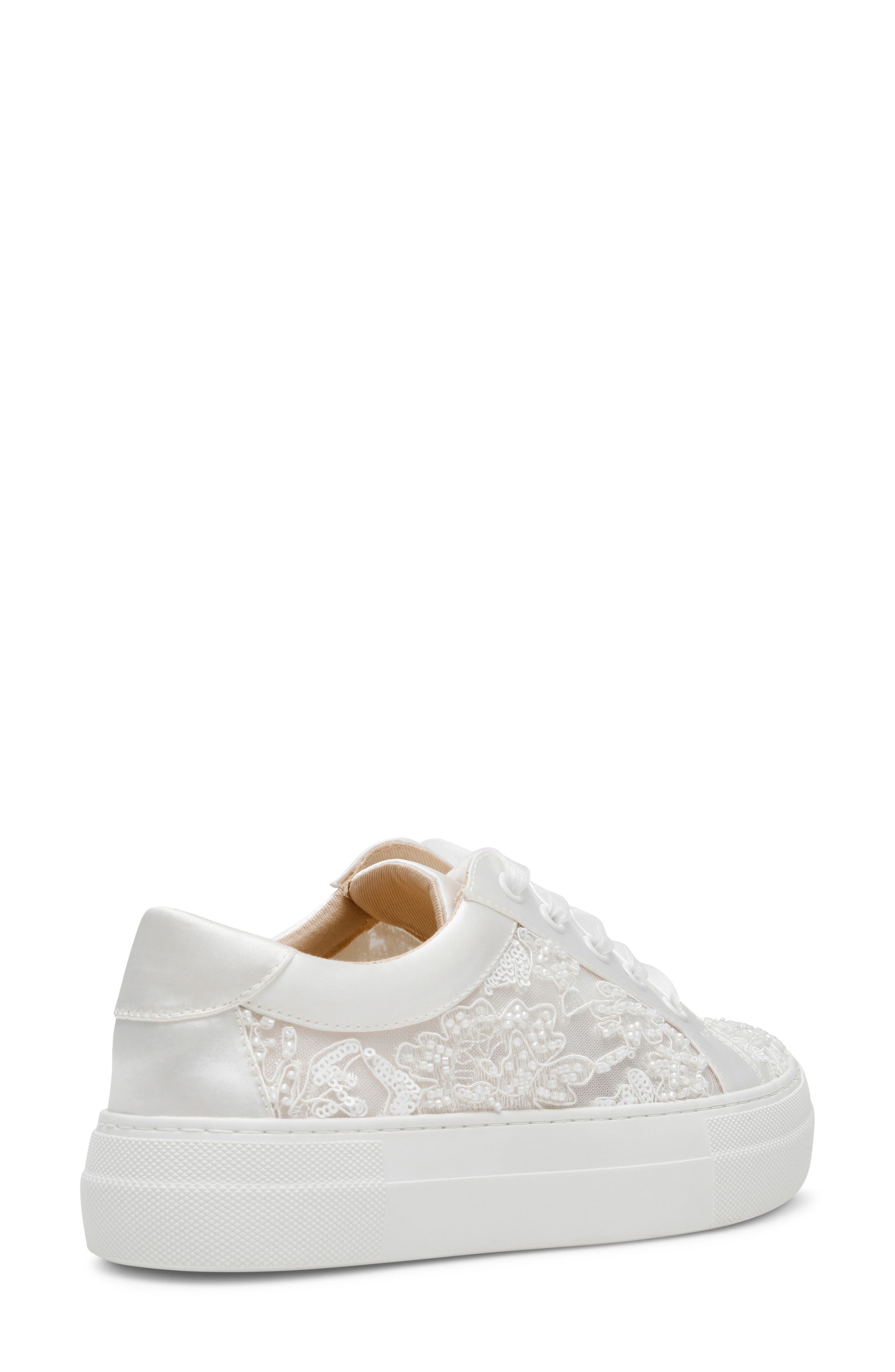 Theaa Platform Sneaker, Alternate, color, IVORY
