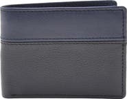 Robert Graham Two Tone Bifold Leather Wallet