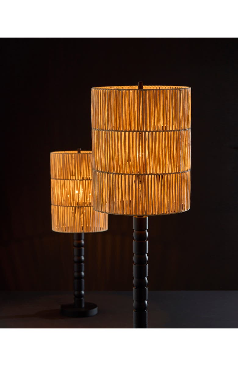 ADESSO LIGHTING Norfolk Floor Lamp, Alternate, color, Black