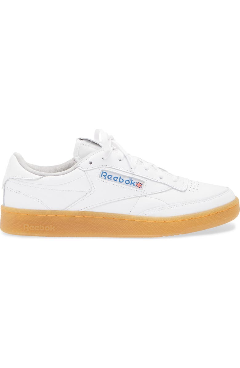 Reebok Club C 85 Vintage Sneaker, Alternate, color, Ftwrwhite/ Grey2/Gum