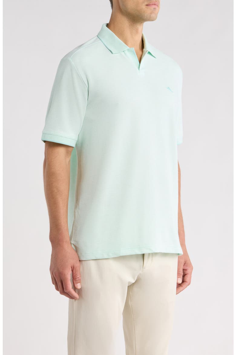 Emfielder Johnny Collar IslandZone® Polo, Alternate, color, PALE OPAL HEATHER