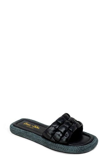 Chase & Chloe Chase And Chloe Elly Puffy Espadrille Flatform Sandal