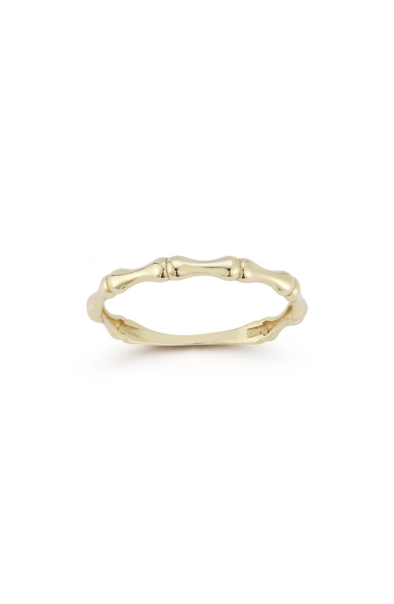 Ember Fine Jewelry Bamboo Thin Ring, Alternate, color, Gold