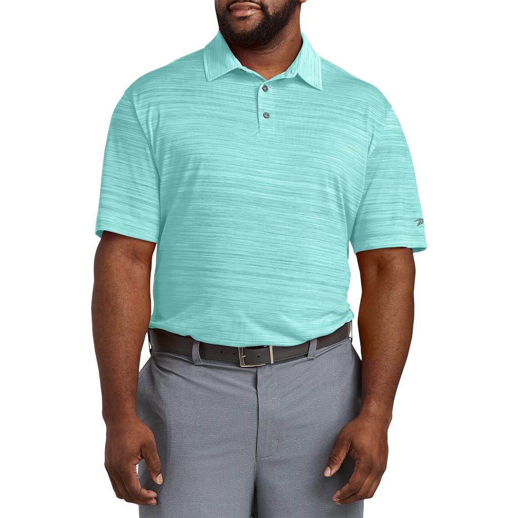 Reebok Big & Tall Performance Space-dyed Polo Shirt
