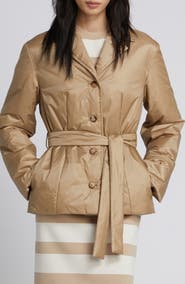 MM by Max Mara Sequoia Insulated Belted Jacket