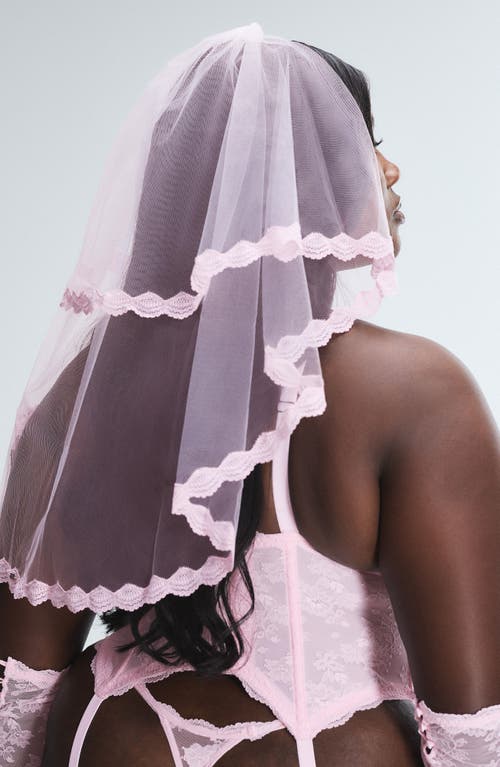 Savage X Fenty At First Sight Veil In Velour Pink
