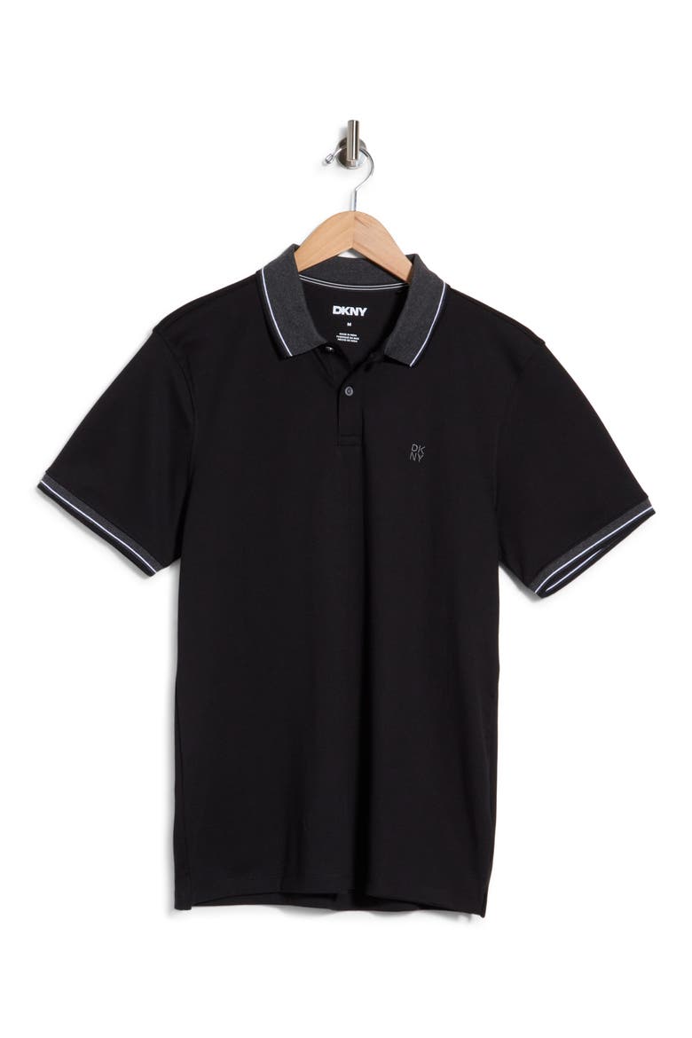 Padres Stretch Cotton Polo, Alternate, color, ONYX
