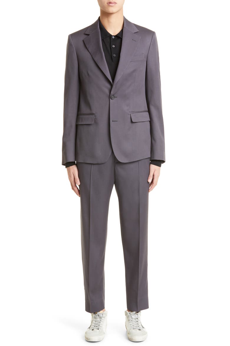Journey Single Breasted Wool Sport Coat, Alternate, color, GREY