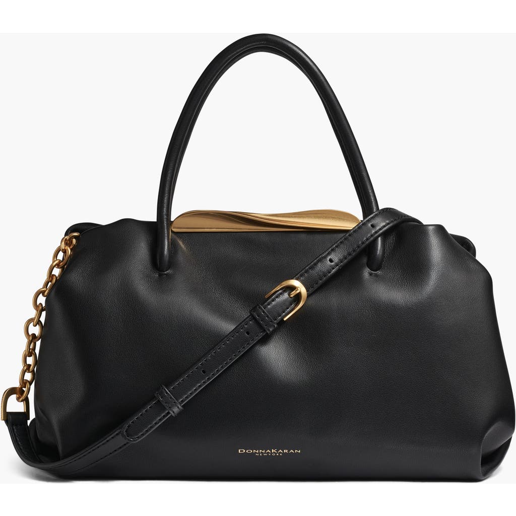 Donna Karan New York Poplin Satchel In Multi