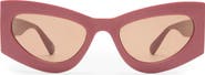 AIRE Electra 49mm Small Cat Eye Sunglasses