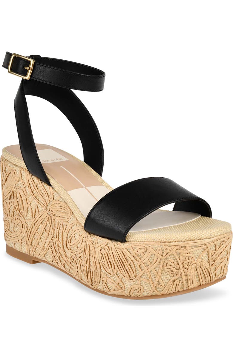 Dolce Vita Talisa Platform Wedge Ankle Strap Sandal, Main, color,