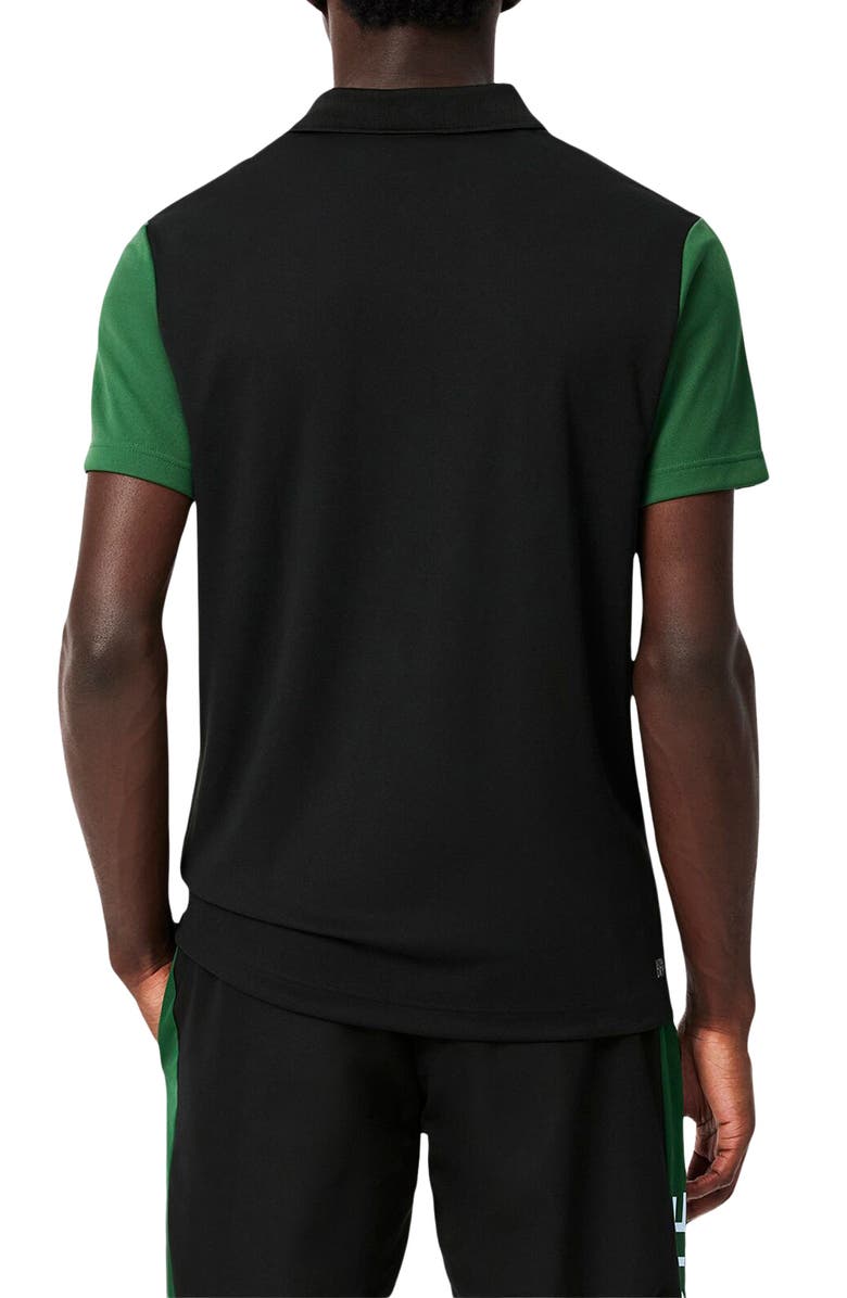 Lacoste Regular Fit Colorblock Performance Piqué Polo, Alternate, color,