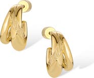 RETRO CHIC Leaf Earrings