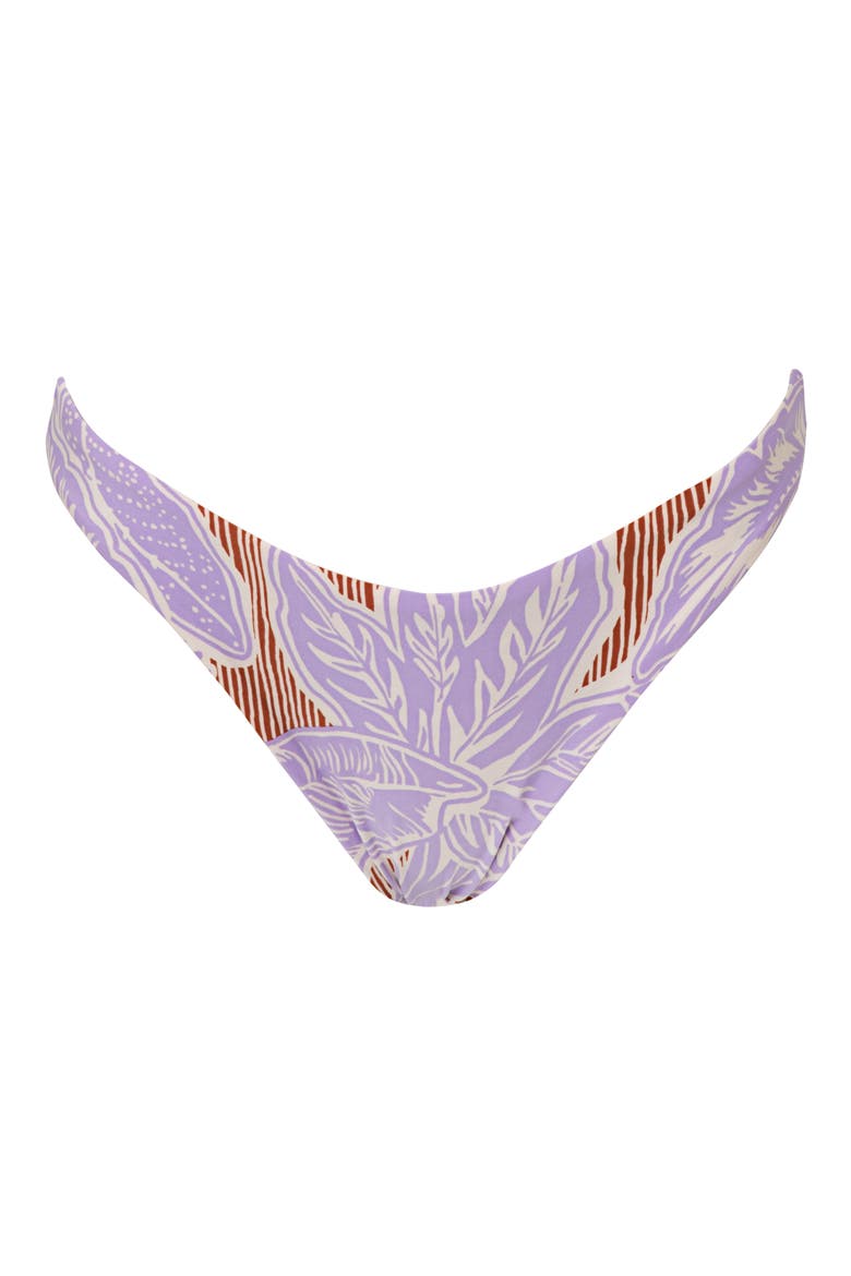 Wisteria Bloom Sublimity Reversible Bikini Bottoms, Alternate, color, PURPLE