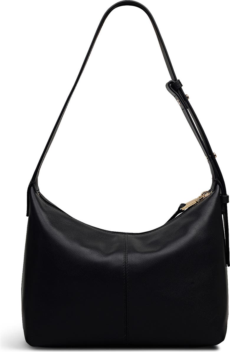 Radley Maldon Mews Medium Leather Shoulder Bag, Alternate, color, Black