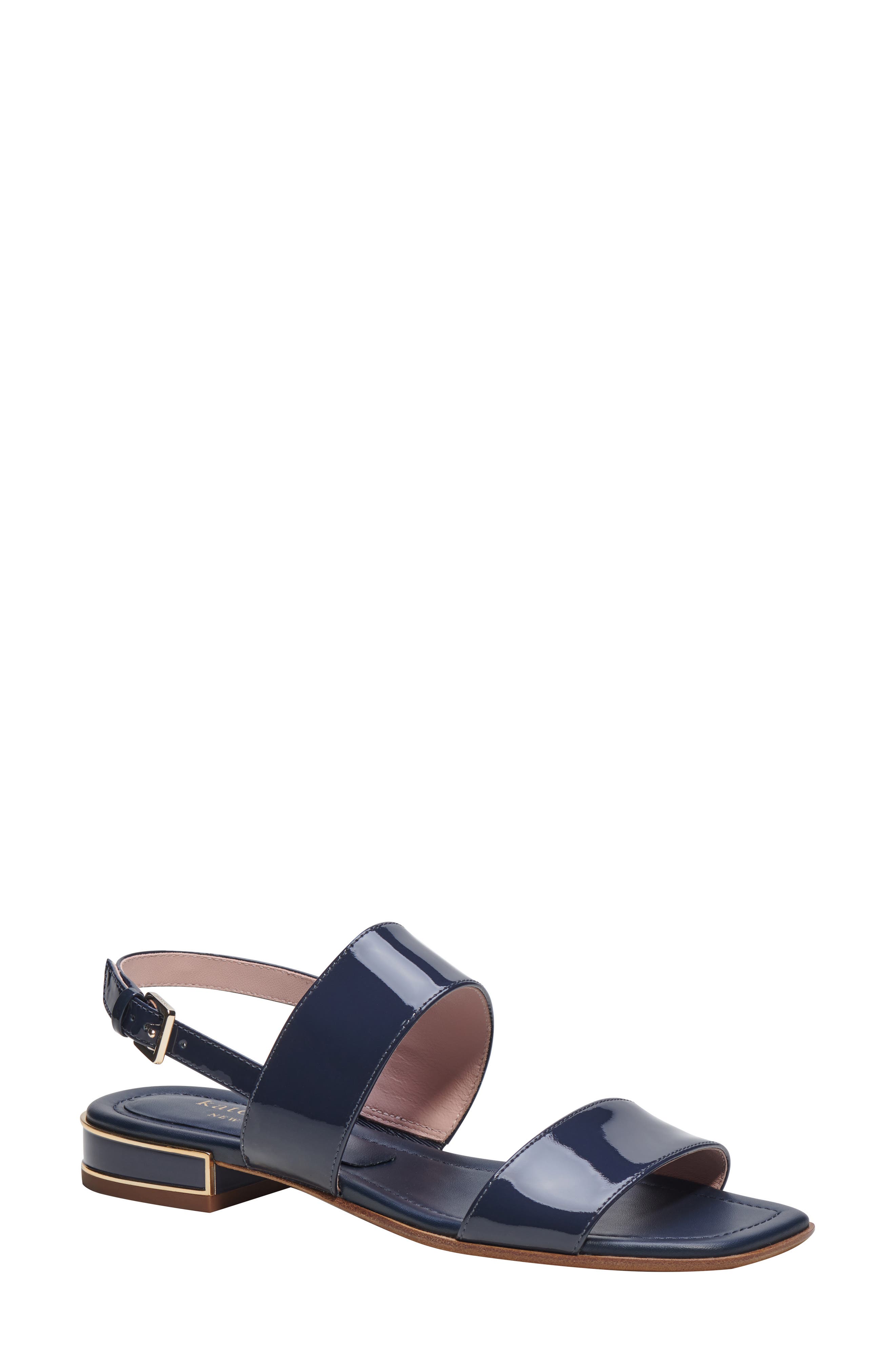merritt slingback sandal, Main, color, BLAZER BLUE