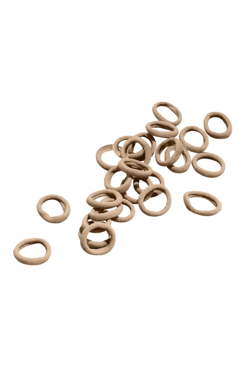 Braid Ends Medium Hair Bands, Main, color, Brown