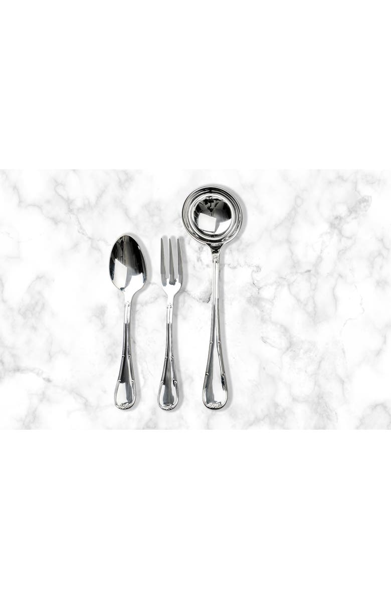 Mepra Raffaello Flatware Set - 43 Pieces, Alternate, color, Stainless Steel