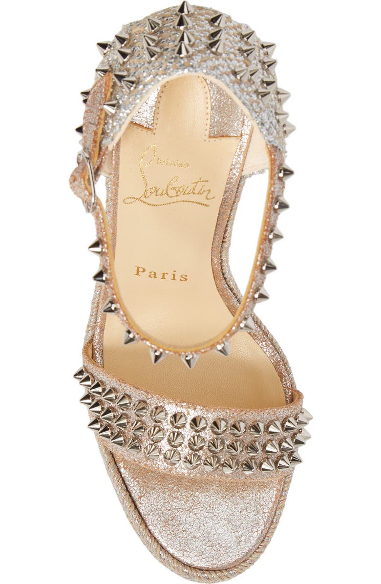 Christian Louboutin Madmonica Espadrille Platform Sandal, Alternate, color,