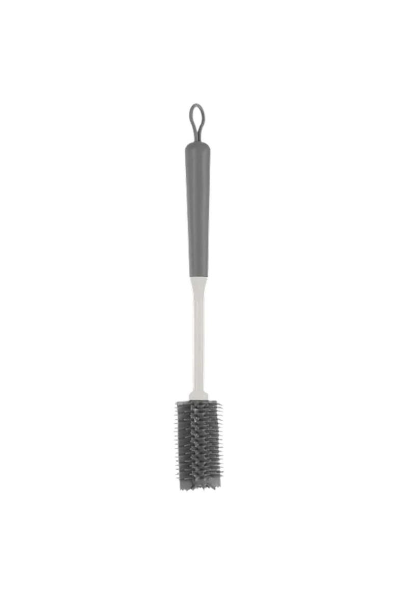 Multipurpose Ergonomic Flexible Bottle Brush, Main, color, White