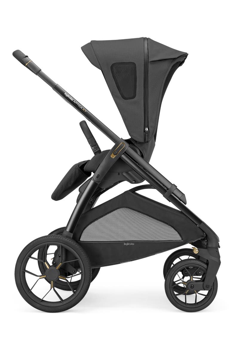 Aptica XT Stroller & Bassinet+Stand, Alternate, color, MAGNET GRAY
