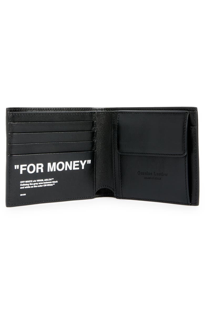 Off-White For Money Leather Wallet, Alternate, color,
